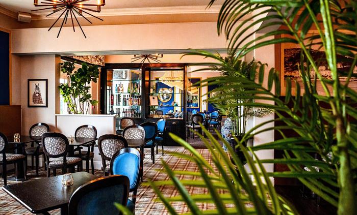 Restaurant at the Llandudno Bay Hotel.